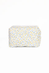 Clementine Cosmetic Bag - Blue Floral