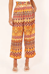 Marigold Wide Leg Pants - Tan