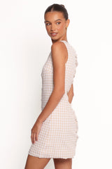 Catania Mini Dress - Beige