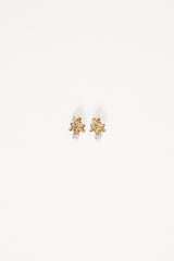 Amani Earrings - Gold/Pearl