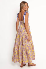 Marigold Maxi Dress - Evening Primrose