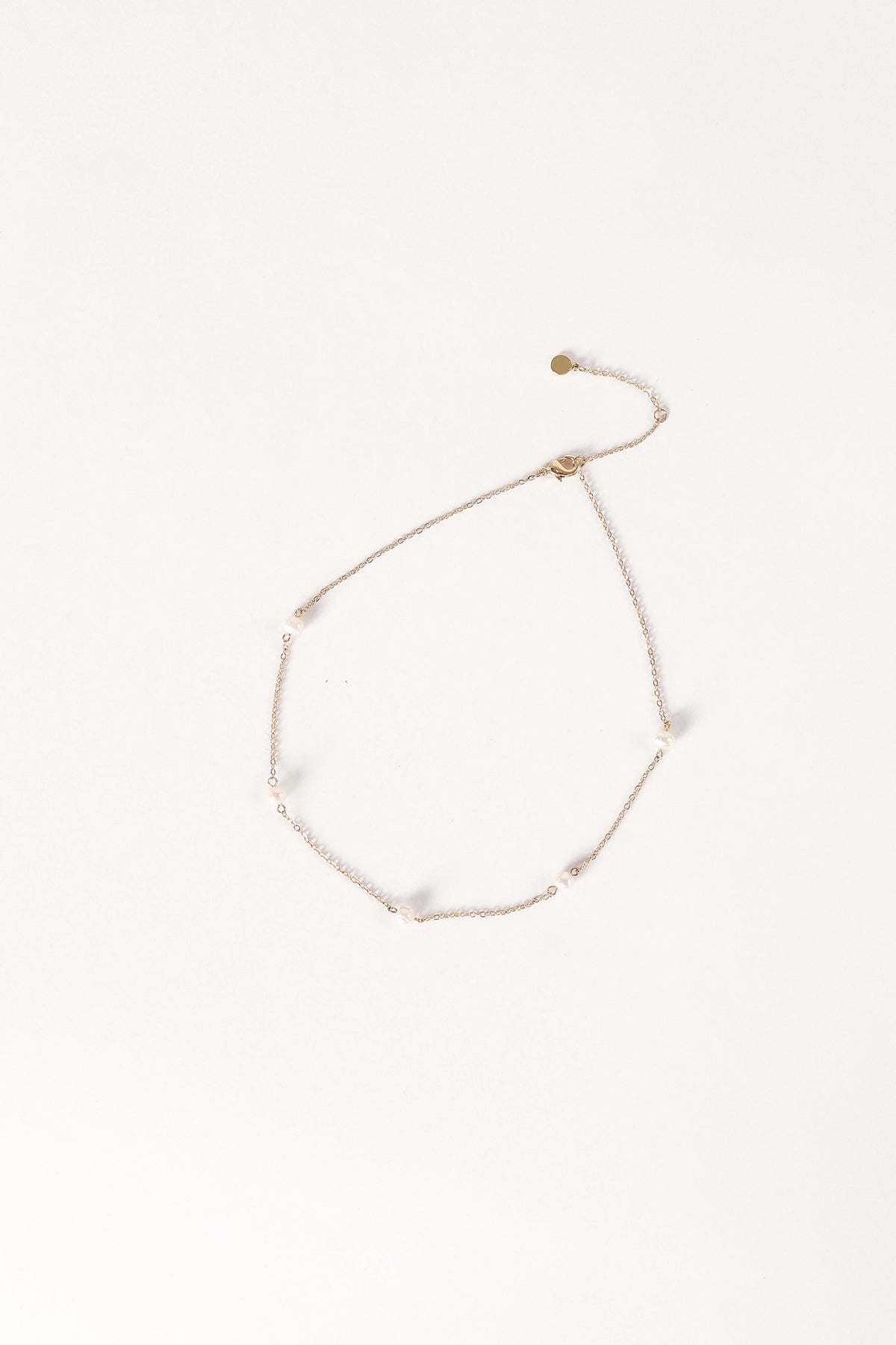 Kealy Pearl Necklace - Gold