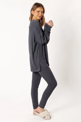 Margo Two Piece Set - Charcoal