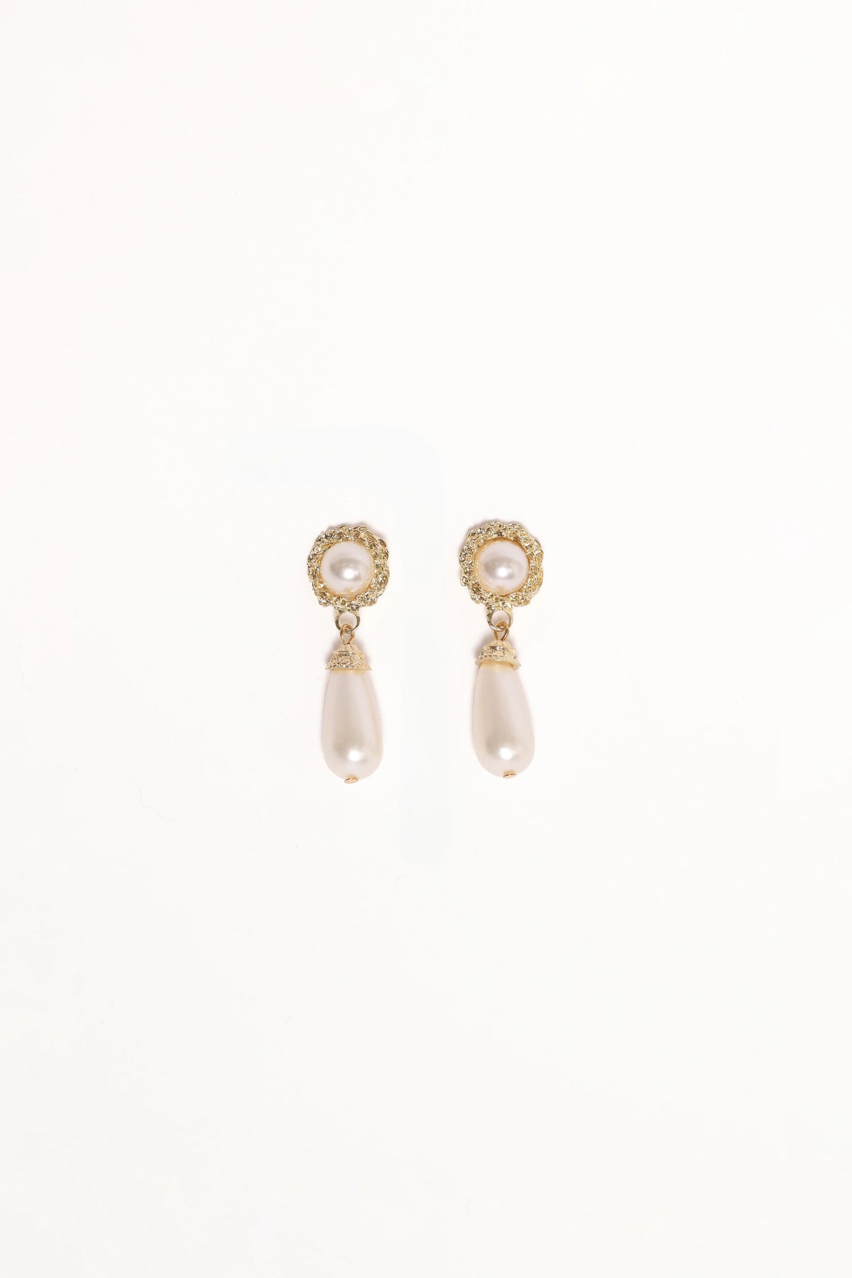 Estelle Earrings - Gold/Pearl