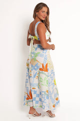 Janina Maxi Dress - Multi Print
