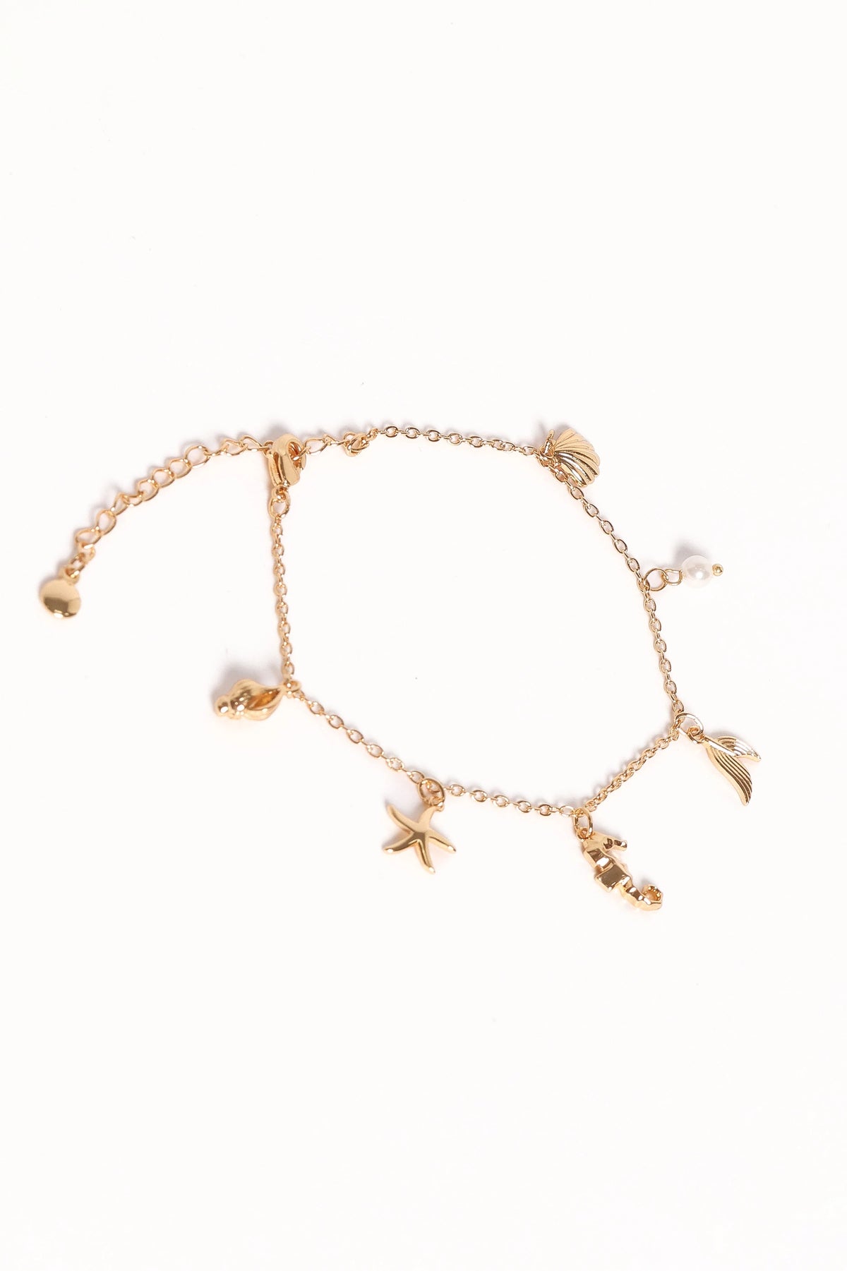 Alex Charm Bracelet - Gold