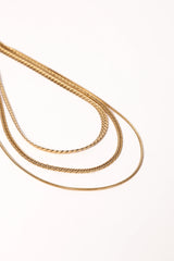 Logan Necklace - Gold