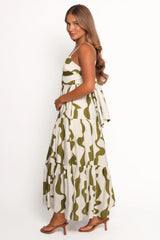 Cora Maxi Dress - Green