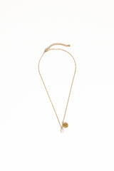 Lavinia Necklace - Gold/Pearl