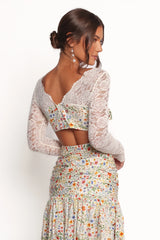 Dara Top - Garden Floral