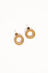 Esther Earrings - Tan